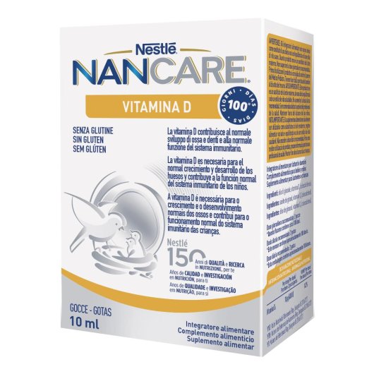 NANCARE VITAMINA D GOCCE10ML