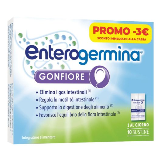 ENTEROGERMINA GONFIORE10BUPR