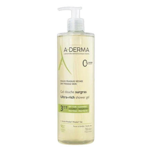 ADERMA SURGRAS GEL DOCCIA 750ML