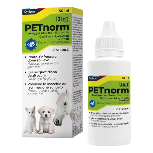PETNORM LAVAGGIO OCULARE 50ML