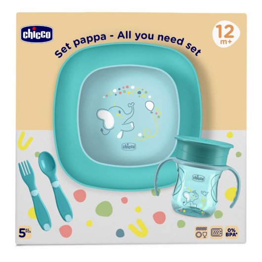 CH SET PAPPA 12M+ AZZURRO CH SET PAPPA 12M+ AZZURRO