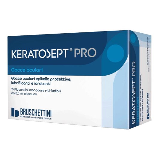 KERATOSEPT PRO GOCCE OCUL 15FL