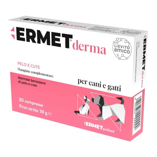 V ERMET DERMA PELO E CUTE 30CPR
