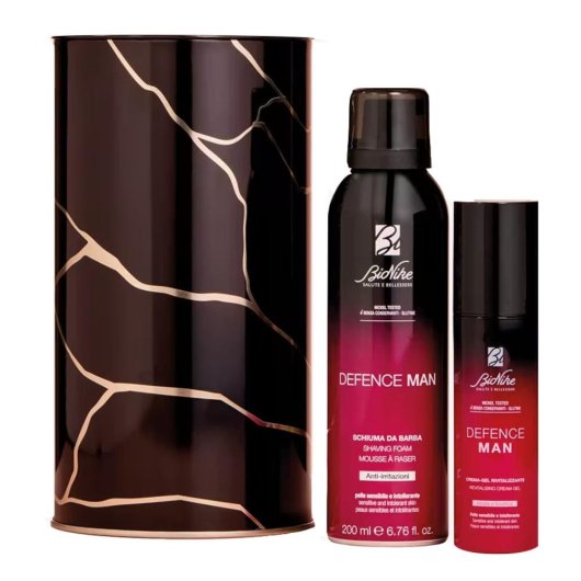 Bionike - Kit Natale 2025 Defence Man Cofanetto con Schiuma da Barba 200ml + Crema Gel 50ml Bionike - Kit Natale 2025 Defence Man Cofanetto con Schiuma da Barba 200ml + Crema Gel 50ml