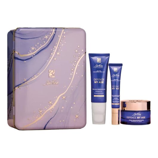 Bionike Kit Natale 2025 - Defence My Age Crema 50ml + Siero Occhi e Labbra 15ml + Peeling 30ml Bionike Kit Natale 2025 - Defence My Age Crema 50ml + Siero Occhi e Labbra 15ml + Peeling 30ml