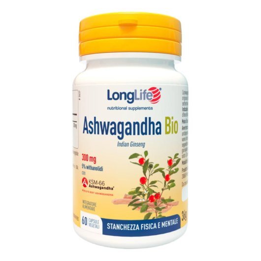 LONGLIFE ASHWAGANDHA BIO 5% LONGLIFE ASHWAGANDHA BIO 5%
