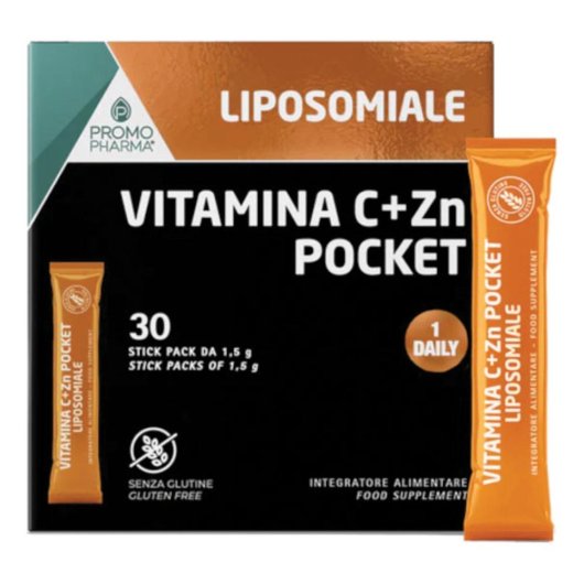 VITAMINA C+ZN POCKET LIPOS 30S VITAMINA C+ZN POCKET LIPOS 30S