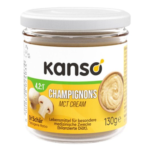 KANSO CHAMPIGNONS MCT CREAM 130G KANSO CHAMPIGNONS MCT CREAM 130G