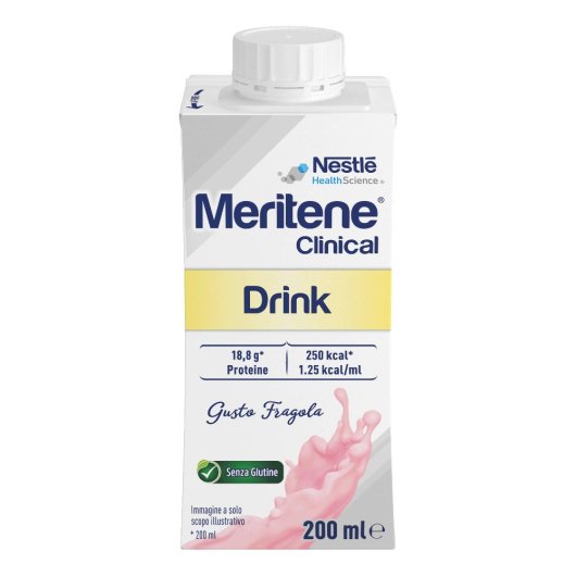 MERITENE CLINICAL STRAWB 200ML