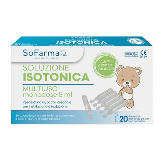SOLUZ SALINA 0,9% 20FL 5ML SF+