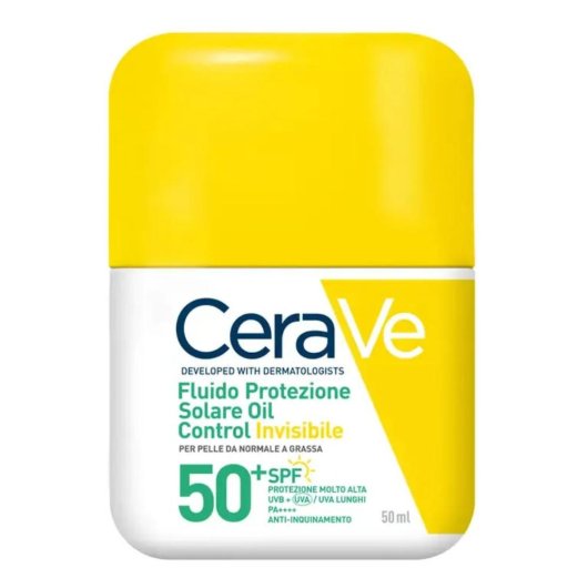CERAVE FLUIDO PROT SOL OIL50+