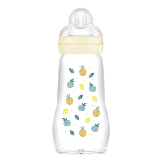 MAM BIB FEEL GOOD VETRO 260ML NE