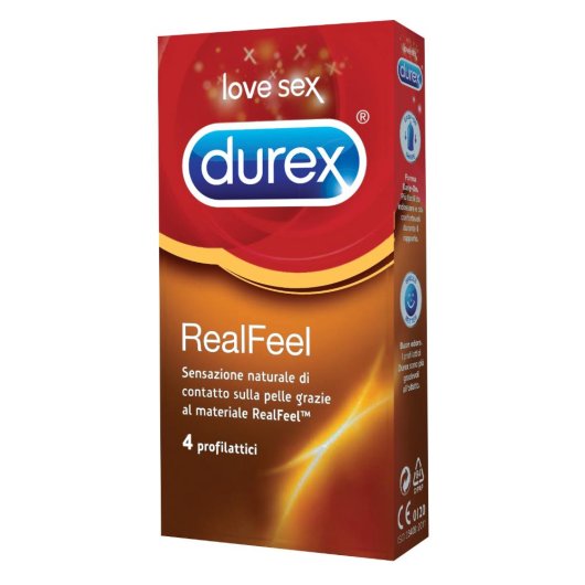 DUREX REAL FEEL 4 PEZZI