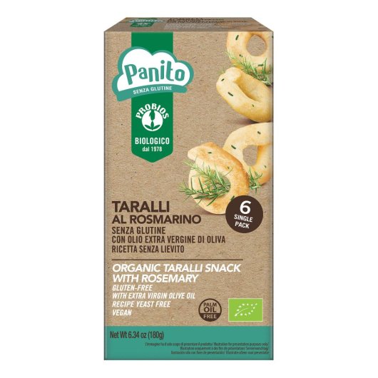 PANITO TARALLI ROSMARINO S/G