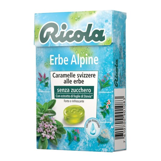 RICOLA ERBE ALPINE S/ZUCCH 50G