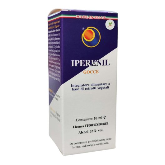 Iperenil - Herboplanet - Flacone da 100 ml - Integratore alimentare a base di estratti vegetali