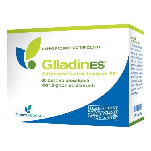 Gliadines - Pharmextracta - 30 bustineorosolubili - Integratore Per Il Benessere Intestinale