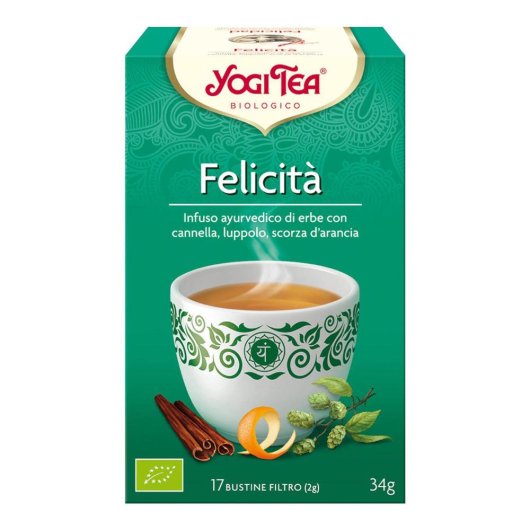 YOGI TEA FELICITA' 34GR IL FIOR