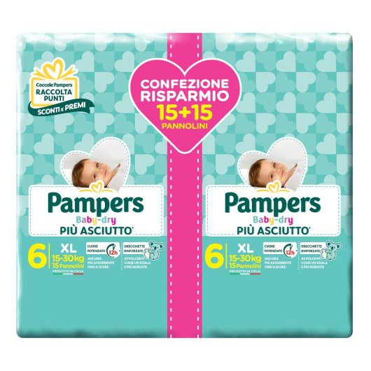 PAMPERS BABY DRYDUO DWCT XLX30