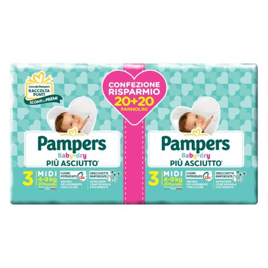 PAMPERS BD DUO DWCT MIDX40 0054