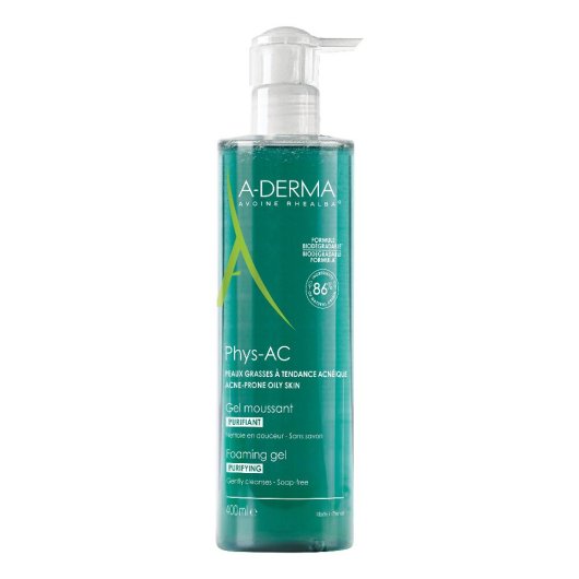 ADERMA PHYS-AC GEL DET 400ML