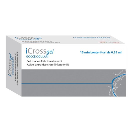 ICROSS GEL MONODOSE 15OFTIOLI