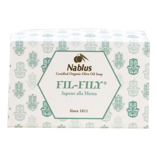 Nablus Sapone Filfly Biologico Vegetale Menta 100g Nablus Sapone Filfly Biologico Vegetale Menta 100g