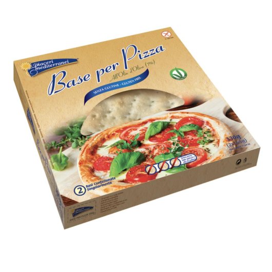 PIACERI MEDIT BASE PIZZA2X165G