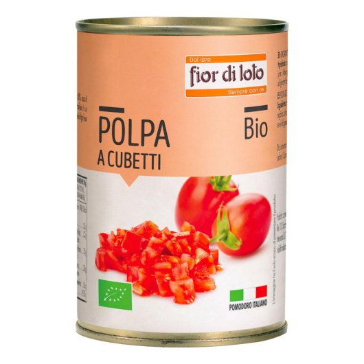 POLPA POMODORO CUBETTI BIO400G