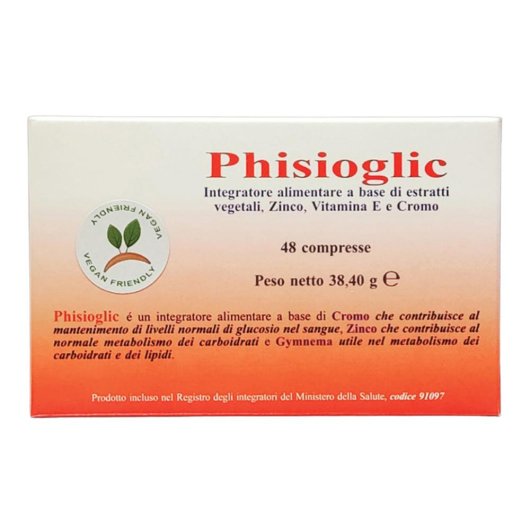 Phisioglic - Herboplanet - 48 compresse - Integratore alimentare a base di estratti vegetali