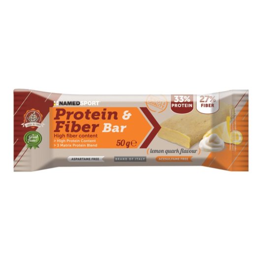 PROTEIN&FIBER BAR LEMON QU 50G