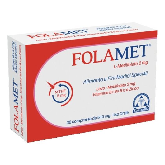 Folamet 30cpr 500mg