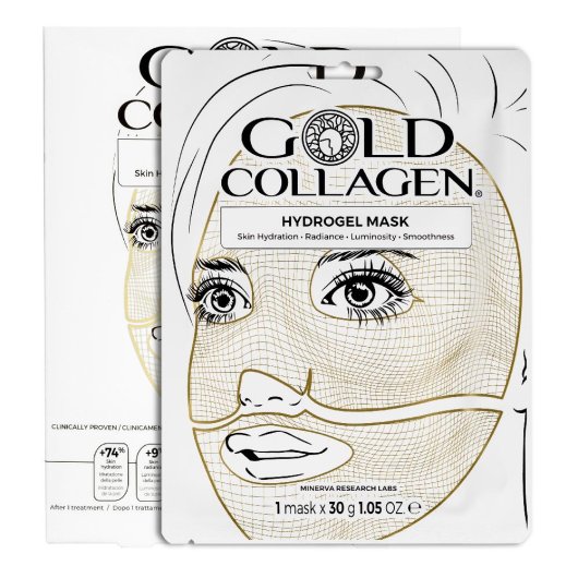 GOLD COLLAGEN HYDROGEL MASK 4PZ