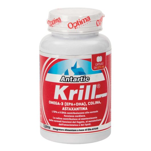 Antartic Krill - Superb - Optima Naturals - 60 capsule - Integratore alimentare a base di Olio di Krill 