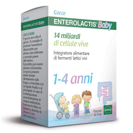 Enterolactis Baby Gocce 8ml