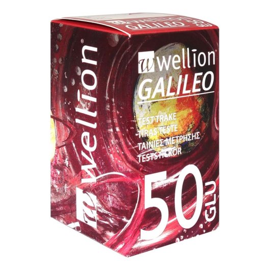 WELLION GALILEO STRIPS 50 GLIC