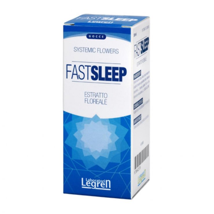 Fast Sleep - Laboratori Legren - Flacone da 30ml - Integratore alimentare per i disturbi del sonno