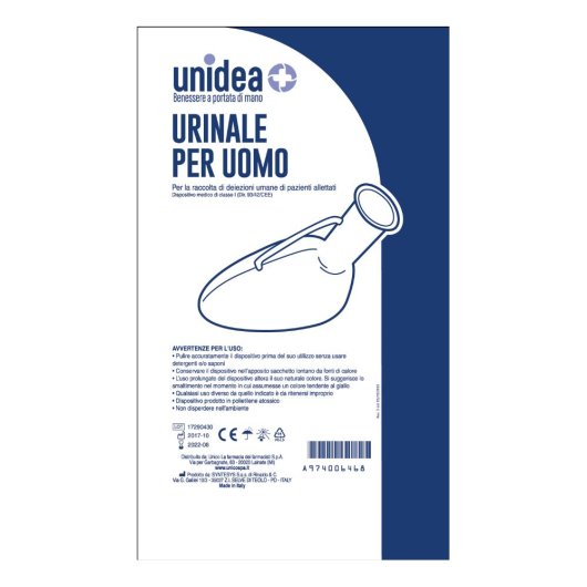 UNIDEA URINALE PER UOMO