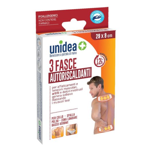 UNIDEA FASCIA RISCALDANTE 3PZ