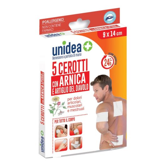 UNIDEA CEROTTO ARNICA 5PZ