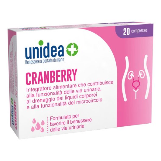 UNIDEA CRANBERRY DMANNOS 20CPR