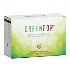 Greenfor - Vanda Omeopatici - 60 capsule - Integratore alimentare per il riequilibrio del peso corporeo