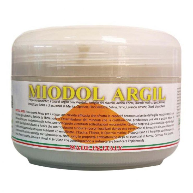 Miodol Argil - Herboplanet - Barattolo da 500 ml - Crema-fango che dona benessere alle zone infiammate e doloranti