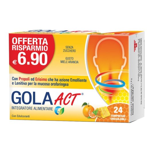 GOLA ACT MIELE ARANCIA 62,4G