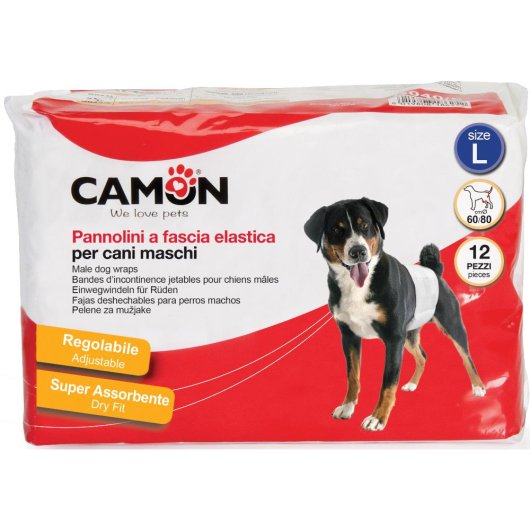 PANNOLINO FASCIA PER CANI MASC