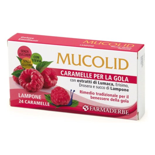 MUCOLID LUMACA&LAMPONE 24CARAM