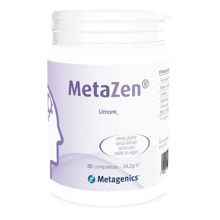 MetaZen - Metagenics - 30 compresse - Integratore alimentare che sostiene il rilassamento e il normale stato dell'umore