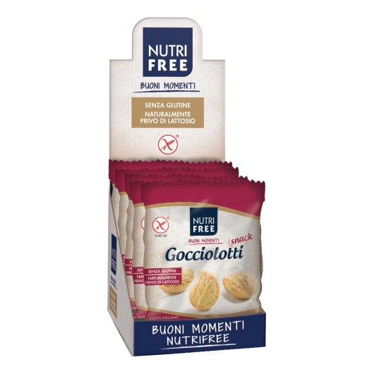 NUTRIFREE GOCCIOLOTTI SNACK40G