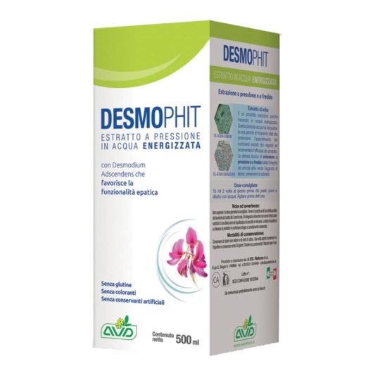 Desmophit - Avd Reform - Flacone da 500ml - Integratore alimentare per il benessere del fegato