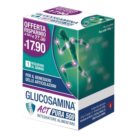 GLUCOSAMINA ACT PURA 500 100G